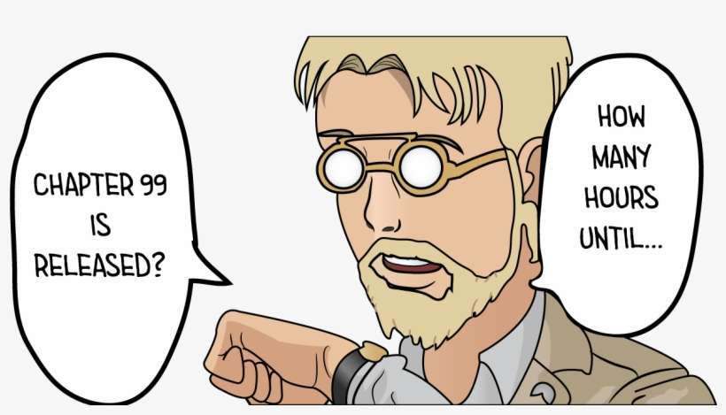 I Wonder When Chapter 99 Comes Out - Attack On Titan Chapter 99, transparent png download