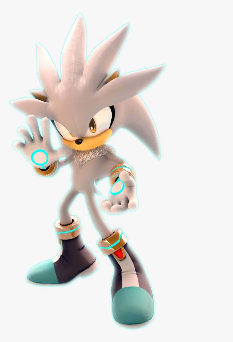 Silverthehedgehog Sticker - Silver The Hedgehog Render, transparent png download