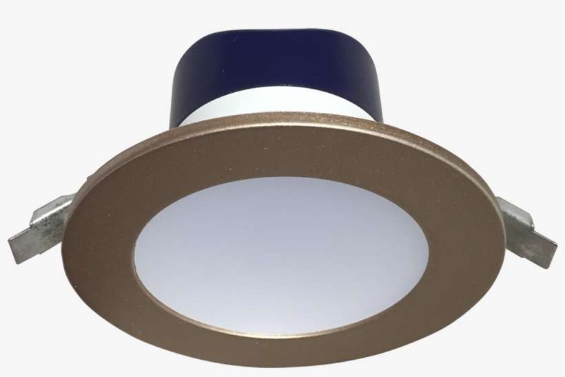 Acina 10w Rose Gold Trim Dimmable Led Downlight Luminaire - Ceiling Fixture, transparent png download