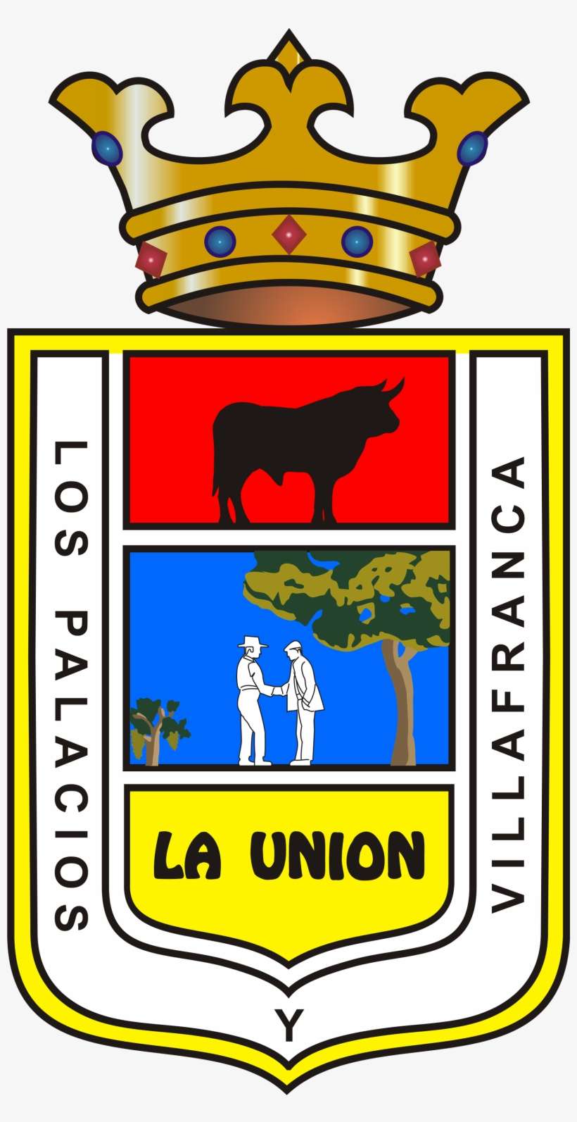 Escudo En Diferentes Formatos - Los Palacios Y Villafranca, transparent png download
