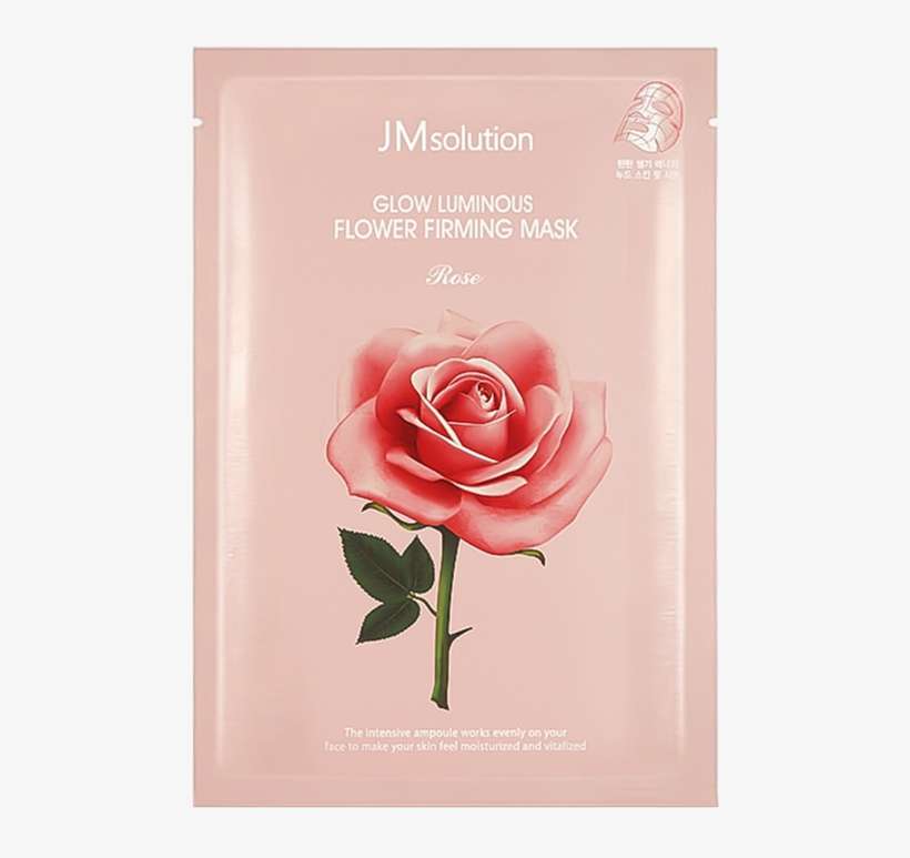 Glow Luminous Flower Firming Mask Rose - Jm Solution Glow Luminous Flower Firming Mask, transparent png download