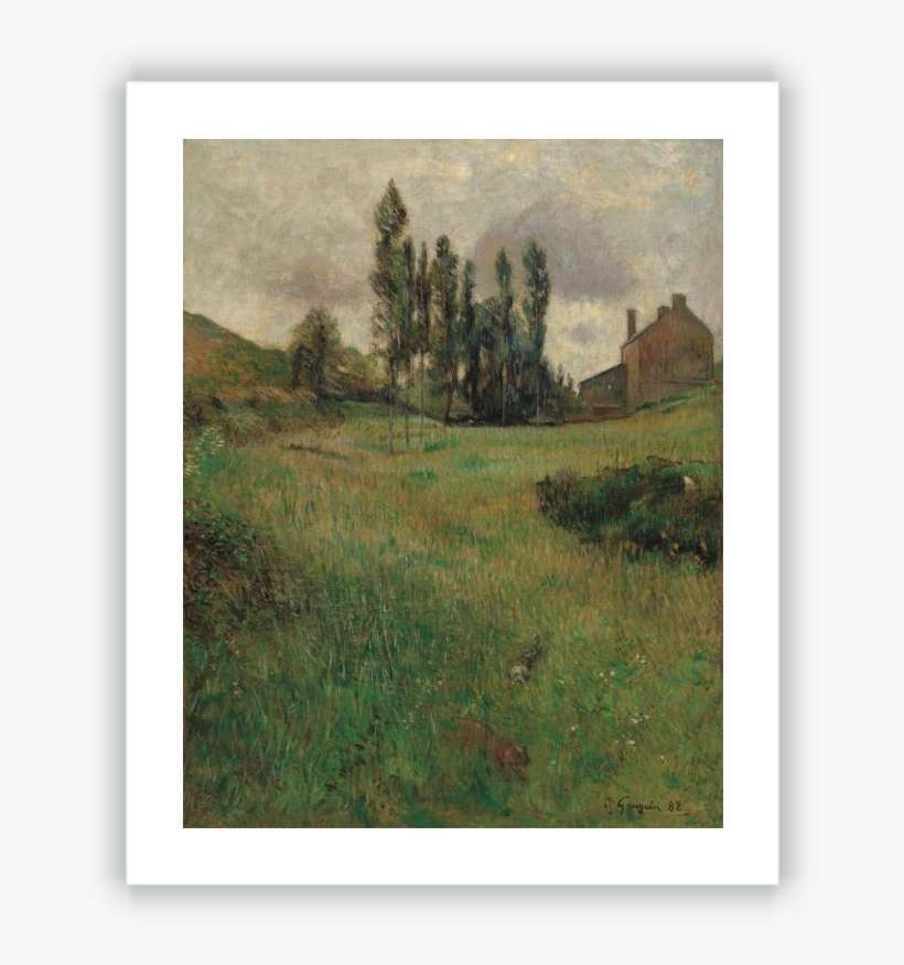 00294 Em B4 Fl 1 - Perros Corriendo En El Prado Gauguin, transparent png download