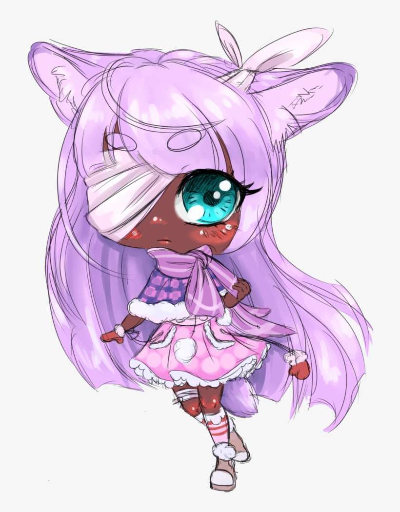 Fox Clipart Pastel - Pastel Chibi, transparent png download