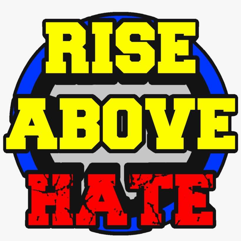 Rise - Rise Above Hate Logo, transparent png download