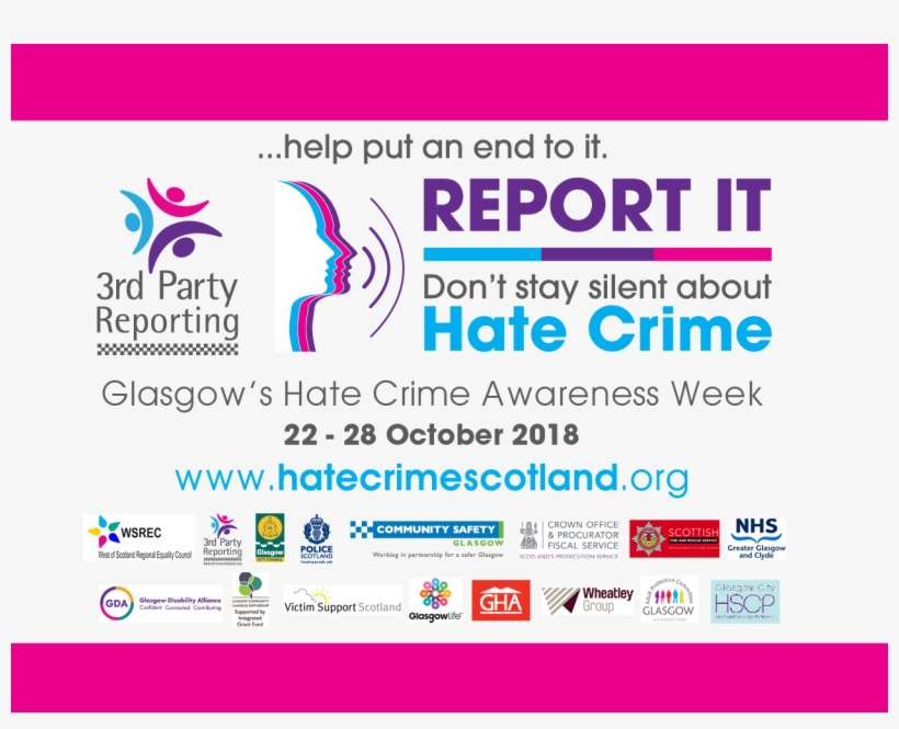 Hate Crime Awareness Week Page Header - Stop Bullying And Hate Crime Towards Disabled People, transparent png download