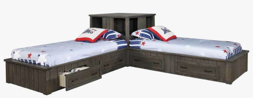 Napoleon Corner Beds - Twin Corner Bed, transparent png download