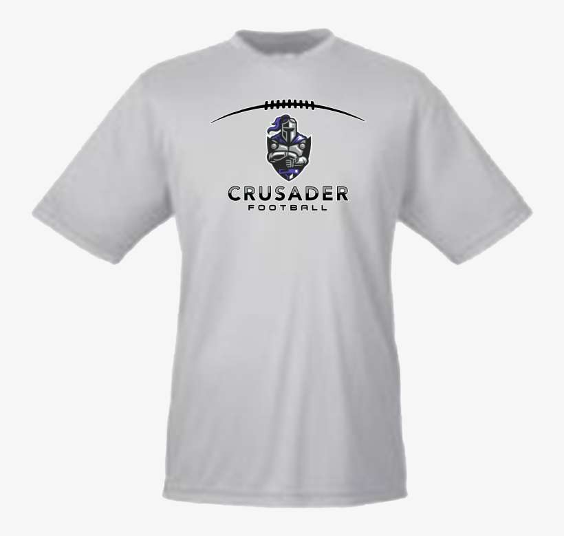 Crusader Football Short Sleeve Tshirt - Tt11 T Shirt, transparent png download