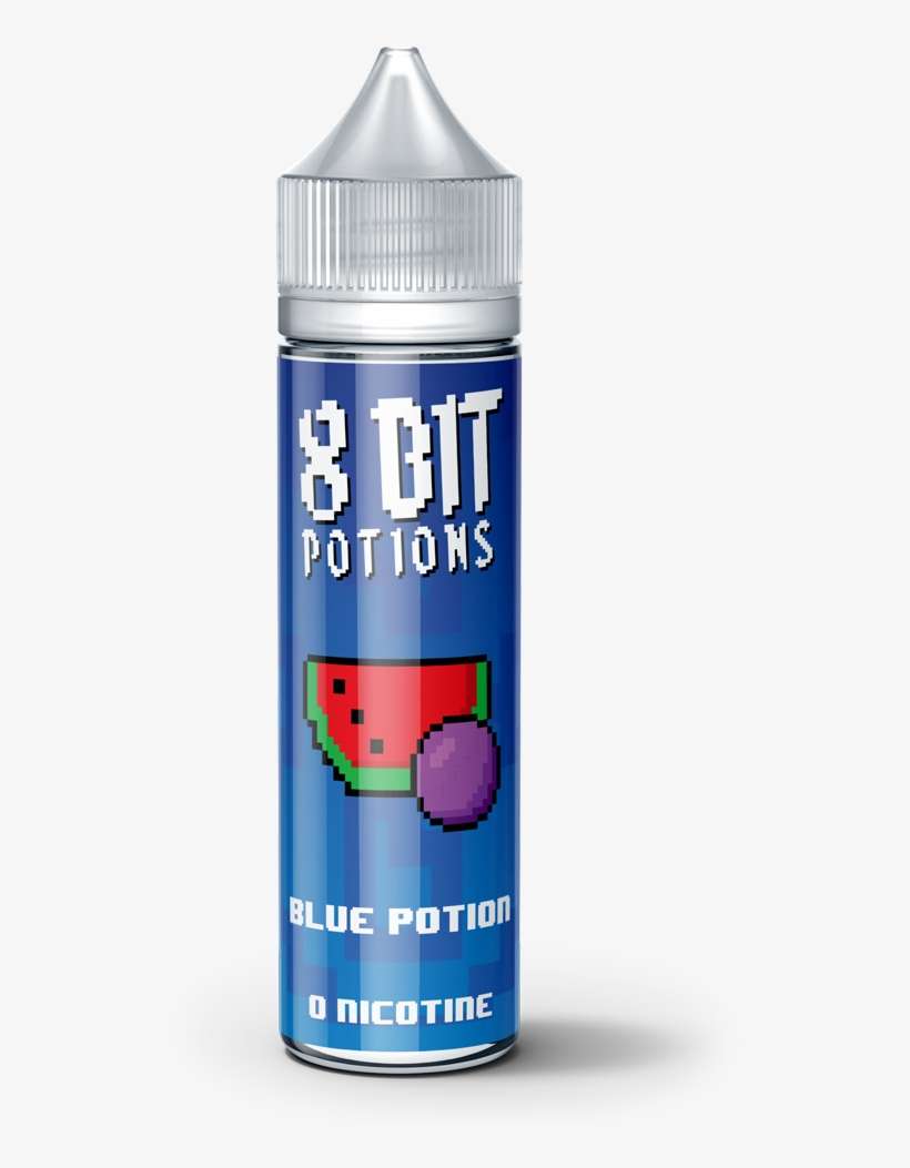 8 Bit Watermelon Bubblegum 50ml - Composition Of Electronic Cigarette Aerosol, transparent png download