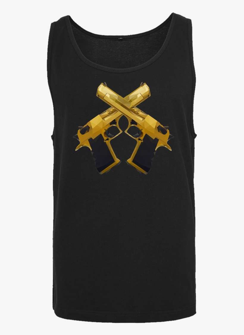 D Eagle T Shirt Tanktop Men Black - T-shirt, transparent png download