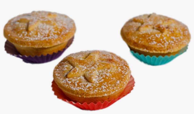 Christmas Mince Pies, 3-pack - Muffin, transparent png download