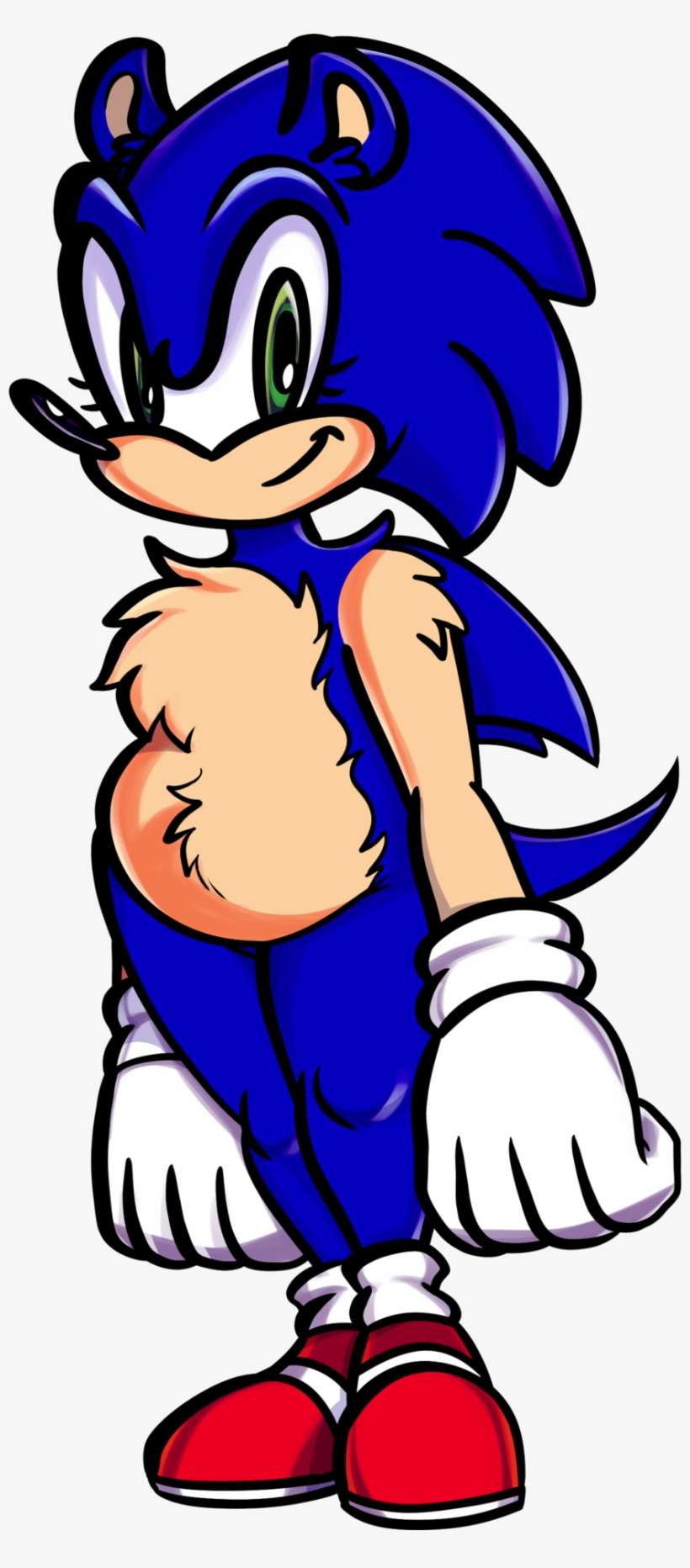 I Love Sonic And Sonic Haterz Can Succ My Peepee - Cartoon, transparent png download