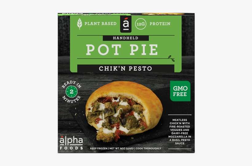 Chik'n Pesto - Pot Pie, transparent png download