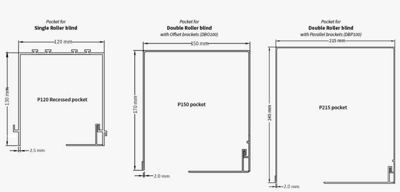 The Standard Pockets Can Be Used For Both The Salire™ - Diagram, transparent png download
