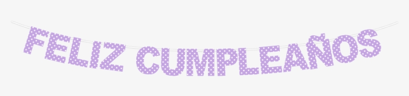 Banderín De Letras Para Cumpleaños - Sleeve, transparent png download