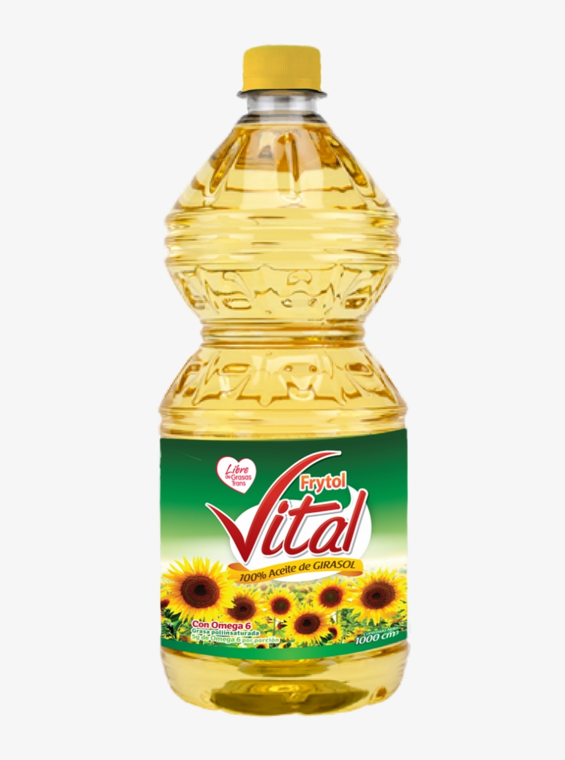 Vital Girasol Botella - Sunflower, transparent png download