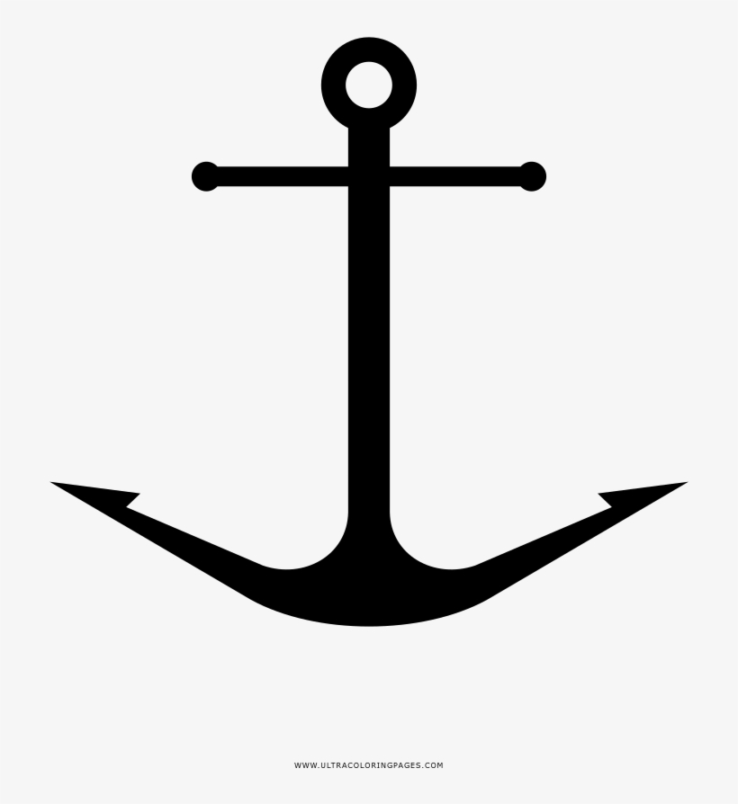 Ancla Página Para Colorear - Captain Hat Clipart Black And White, transparent png download