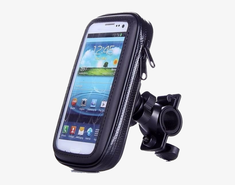 Base Porta Celular Para Moto Bici Contra Agua - Uchwyt Do Telefonu Na Rower, transparent png download