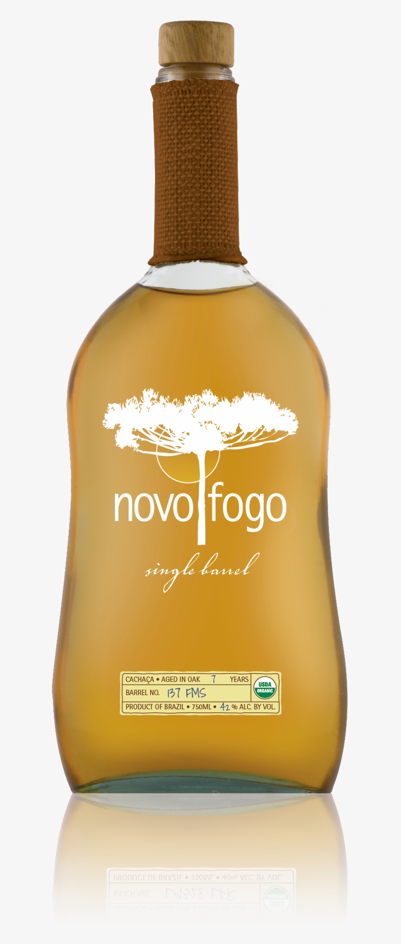 Novo Fogo Single Barrel 194 Cachaça, transparent png download