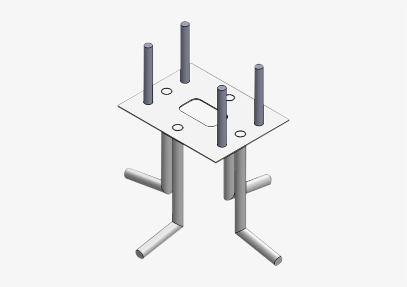 Ancla Para Sujeción Al Piso Compatible Con Todas Las - Coffee Table, transparent png download