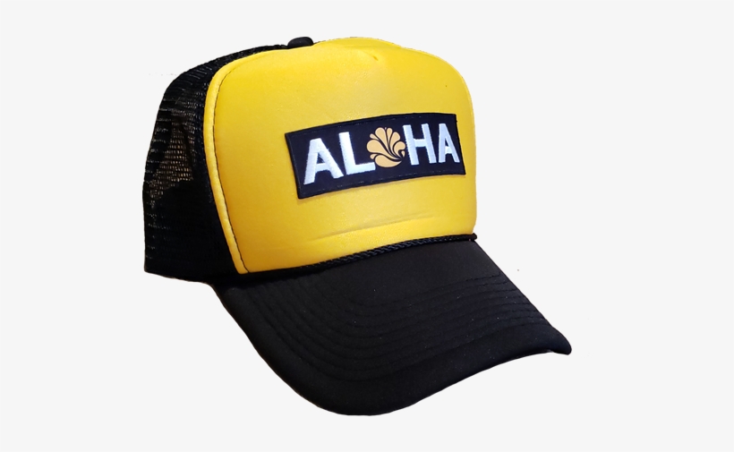 Boné Aloha Spirit Amarelo Faixa - Baseball Cap, transparent png download