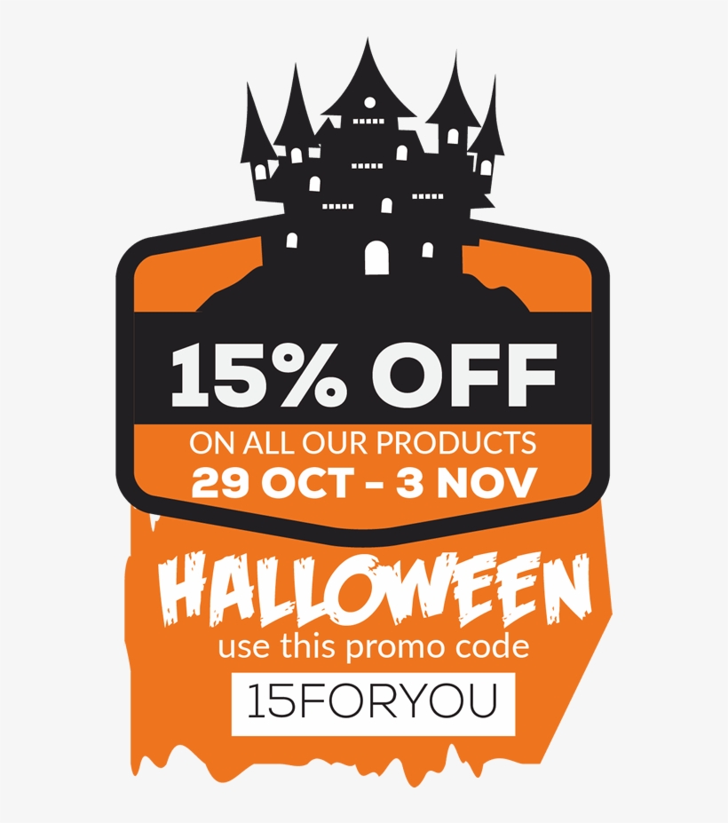 Banner Halloween Promo 2018 Big, transparent png download