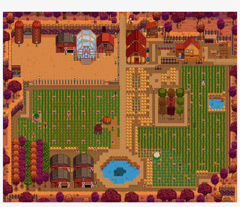 Hi - Stardew Valley Plan Layout, transparent png download