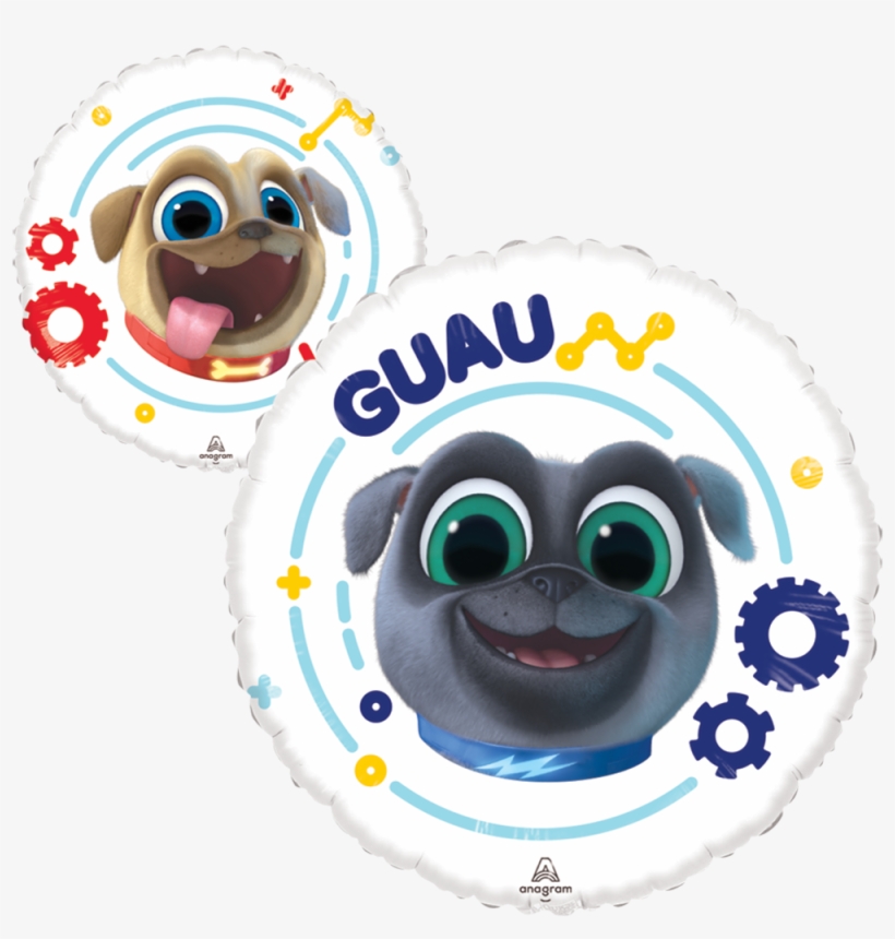 Puppy Dog Pals - Globos Puppy Dog Pals, transparent png download