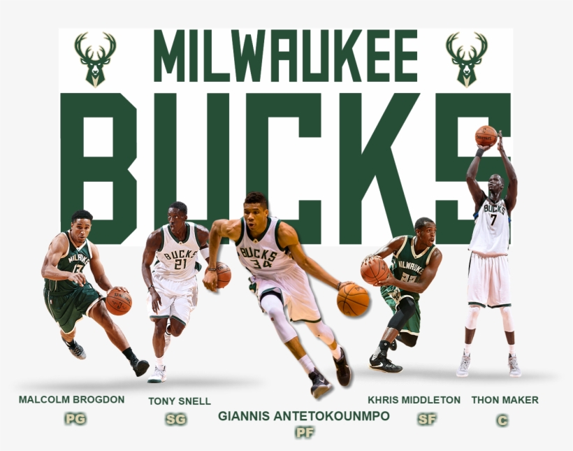 [ Img] - Outline Milwaukee Bucks, transparent png download
