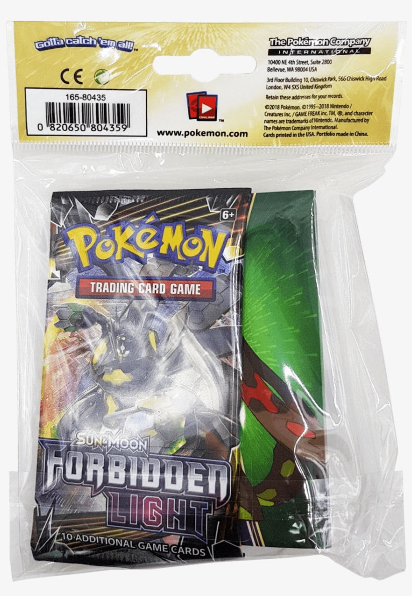 Sun & Moon Forbidden Light Collectors Album - Pokemon, transparent png download