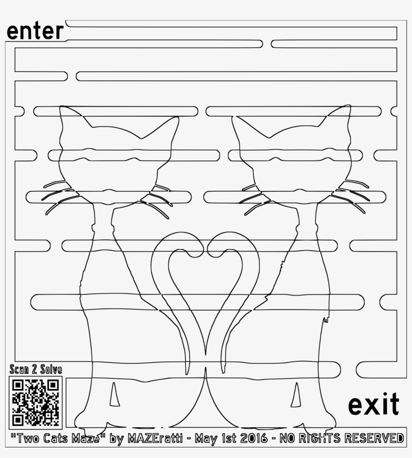 Clip Transparent Stock Cats Coloring Icons Png Free - Line Art, transparent png download