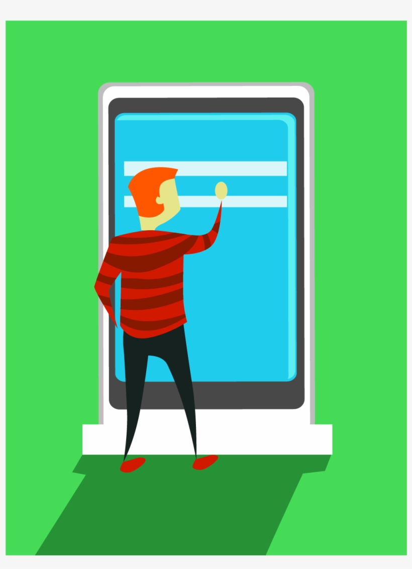 Interactive Advertising - Illustration, transparent png download