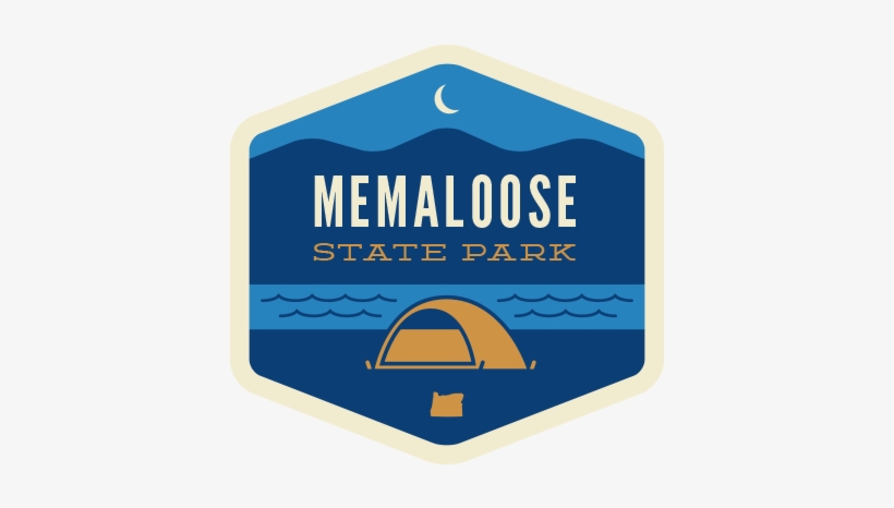 Patchmarks Memaloose Oregon State Park Sticker - Illustration, transparent png download