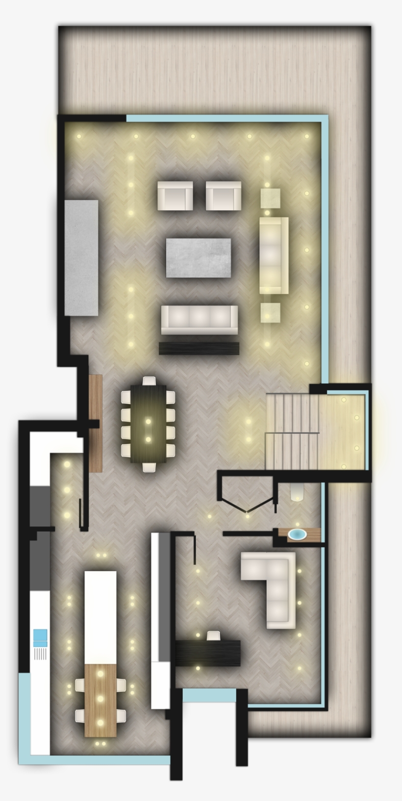 Smaller - Floor Plan, transparent png download