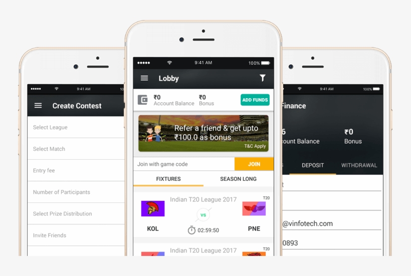 Fantasy Cricket Platform For Indian Fans - Fantasy Cricket App Design, transparent png download