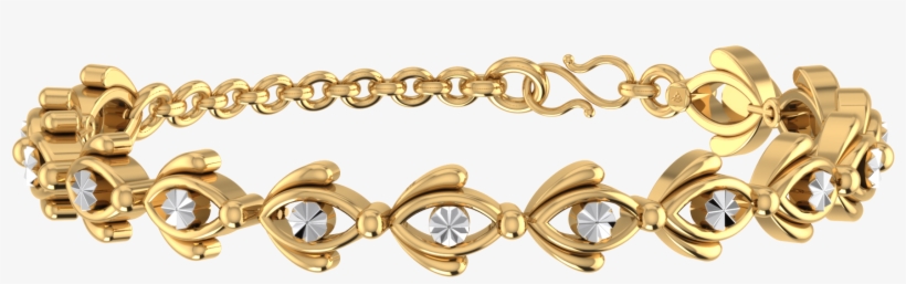 Gold Bracelet Set In 22 Kt - Chain, transparent png download