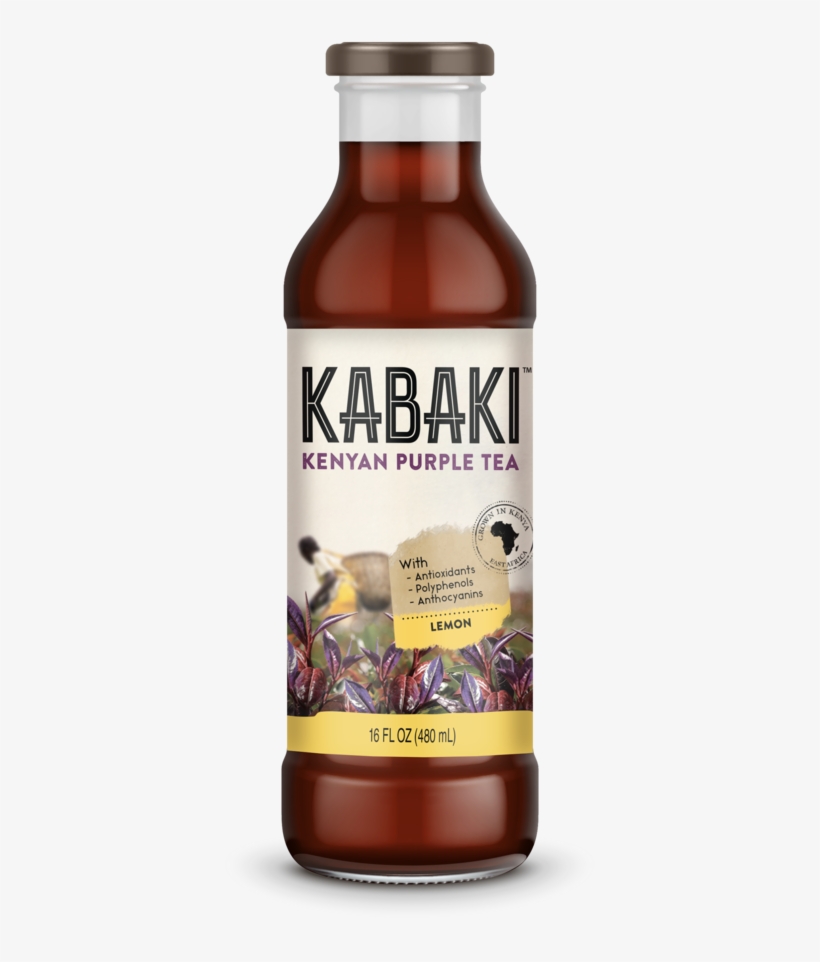 Kabaki Kenyan Purple Tea Lemon 16 Fl Oz 6-pack - Tea, transparent png download