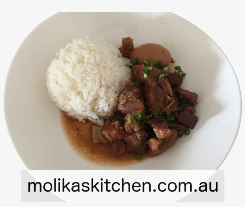 Braised Pork, Egg & Rice, transparent png download