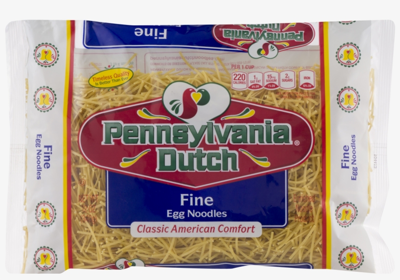 Pennsylvania Dutch Enriched Fine Egg Noodles, 12 Oz - Alphabet Pasta, transparent png download