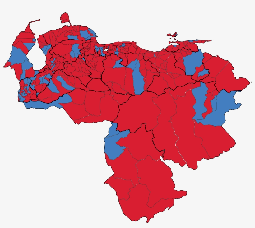 Elecciones Municipales De Venezuela De - Venezuela Capital City Map, transparent png download