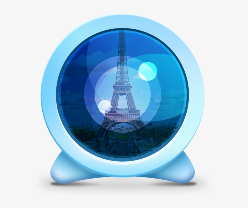 Webcam World View 4 - Eiffel Tower, transparent png download