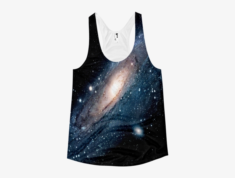 Galaxy Racerback Tank - Andromeda Galaxy, transparent png download