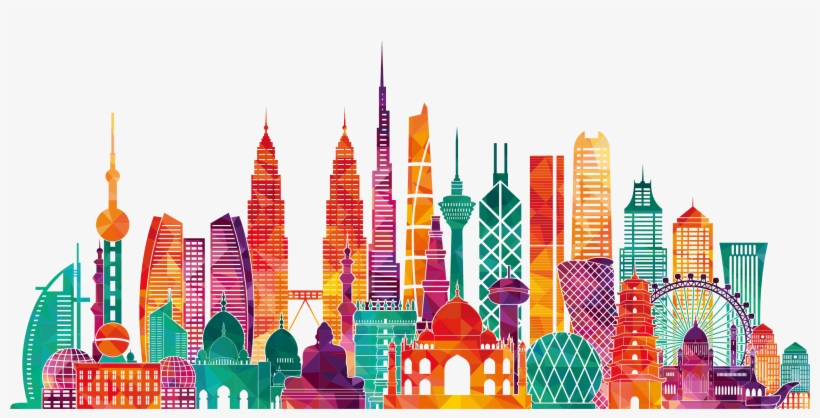 Indian Monuments Vector Image Png, transparent png download