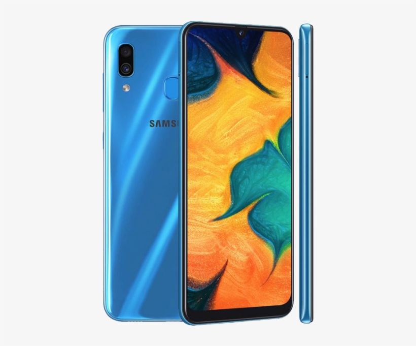 Samsung Galaxy A30 - Samsung A30 Price In India, transparent png download