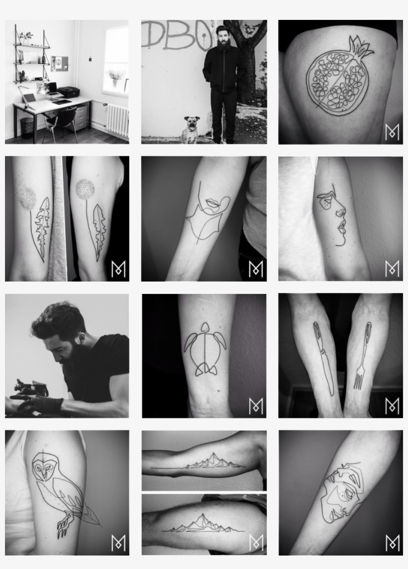 Guys On Clothes Mo Ganji Instagram - Tattoo, transparent png download