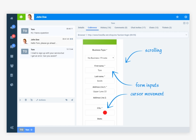 Livezilla Live Chat Software - Livezilla Attachment, transparent png download