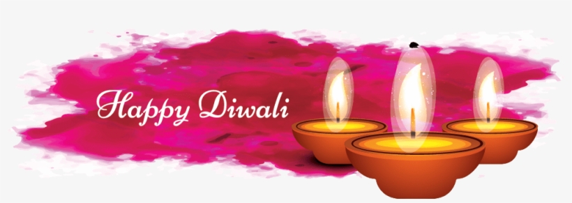 Diwali Post - Modern Diwali Diya Clipart, transparent png download