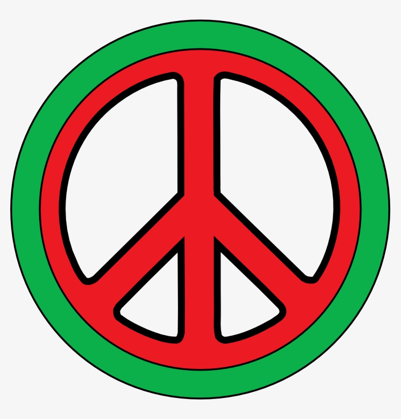 Rastas Clipart Peace Logo - Purple Peace Sign, transparent png download