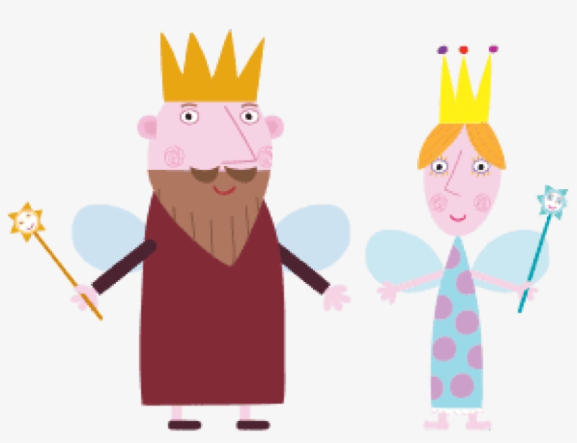 Download King And Queen Thistle Clipart Png Photo - Ben And Holly Dad, transparent png download
