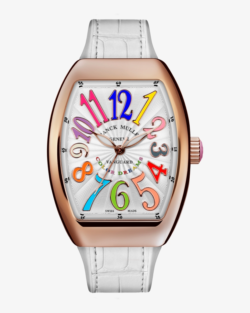V 32 Sc At Fo Col Drm - Franck Muller Vanguard Ladies, transparent png download