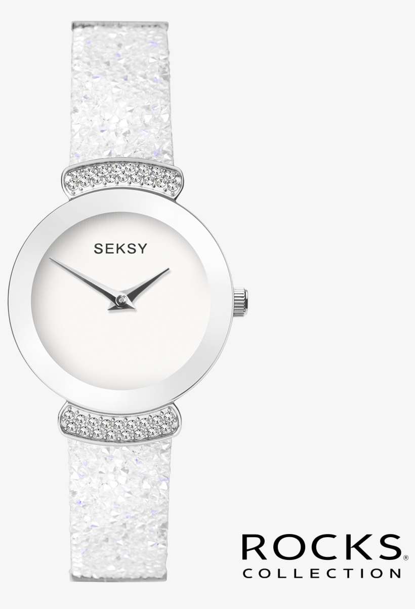 silver seksy watch